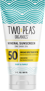 SPF 50 UNSCENTED MINERAL LOTION